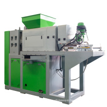 Plastic Film bags recycling washing squeeze dry granulating machine Wet plastic dewatering dry granulating machine